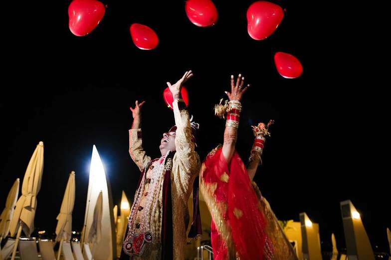 Imagen de archivo de una boda hindú organizada por Donjuanes (Foto TA)